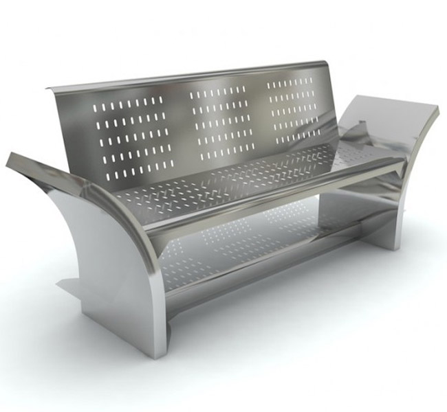 SS Outdoor Bench